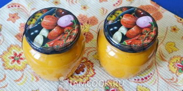 кабачковая икра в духовке