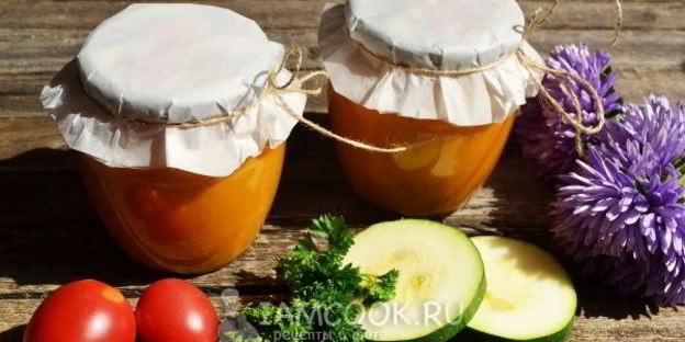 кабачковая икра в духовке