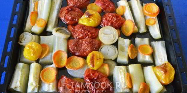 кабачковая икра в духовке