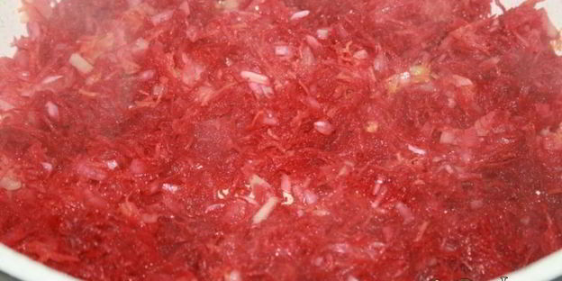 свекольная икра с баклажаном