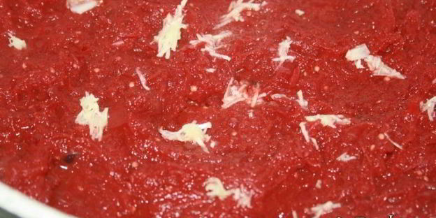 свекольная икра с баклажаном