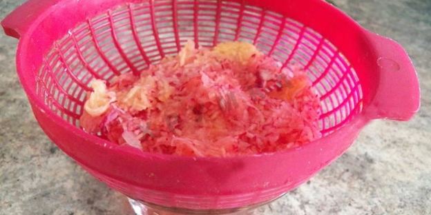 камац мацун — закуска из сцеженного мацуна