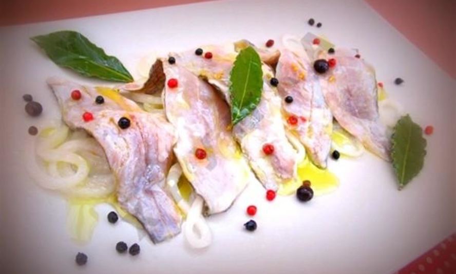 Рецепт кефали маринованной