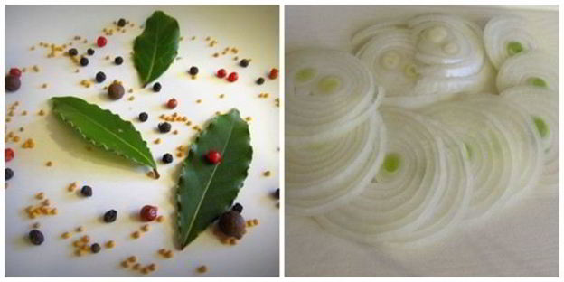 кефаль маринованная