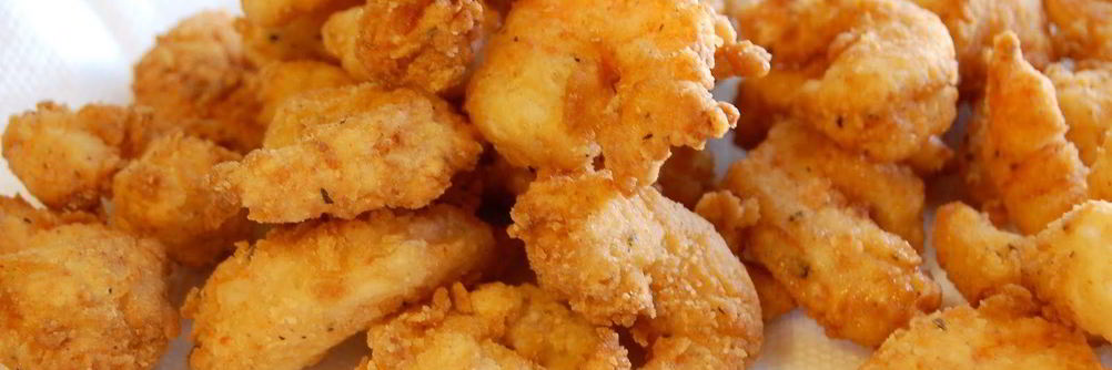 Королевские креветки в кляре