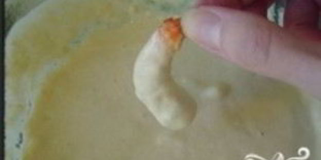 королевские креветки в кляре