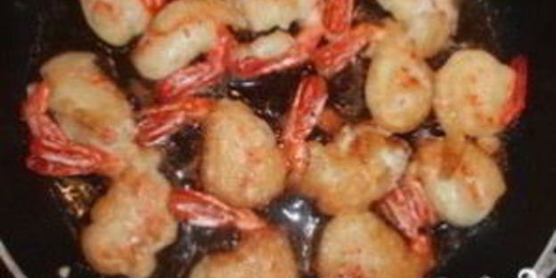 королевские креветки в кляре