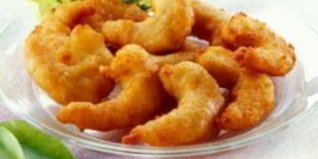 королевские креветки в кляре