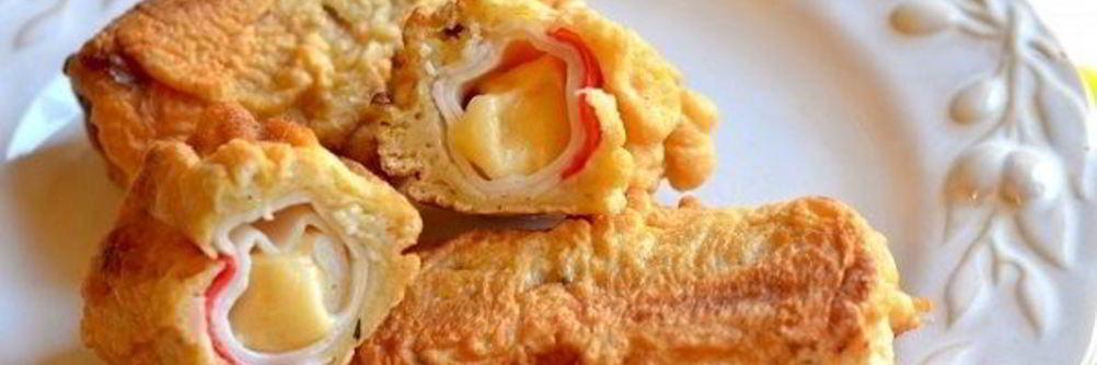 Крабовые палочки в кляре с сыром