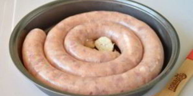 куриная колбаса с рисом и паприкой