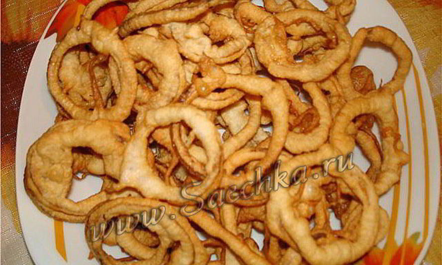 Рецепт луковых колец