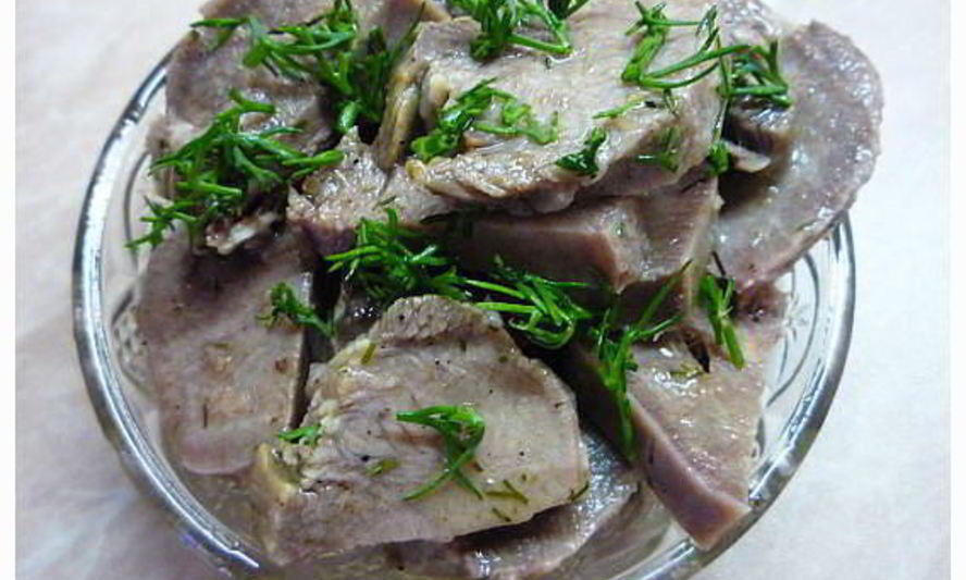 Рецепт маринованного языка