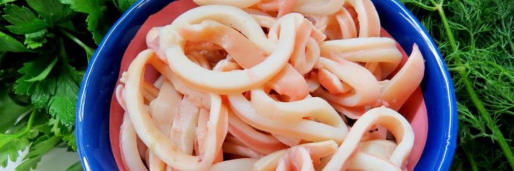 Маринованные кальмары