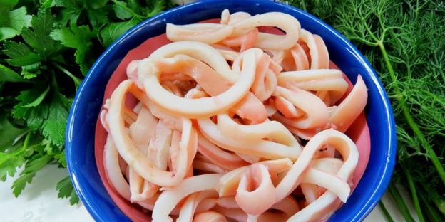 маринованные кальмары