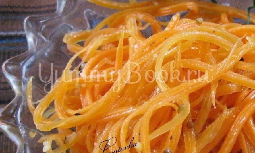 Рецепт морковки по-корейски