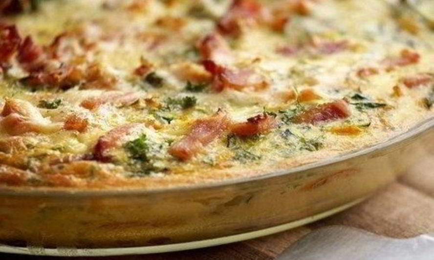 Рецепт фриттаты с овощами и грибами