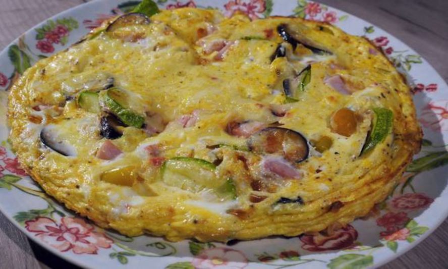 Рецепт фриттаты с овощами и сыром