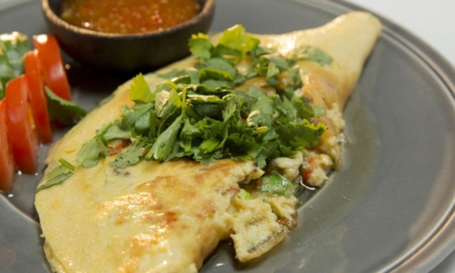 Рецепт хоя тода — омлета с мидиями