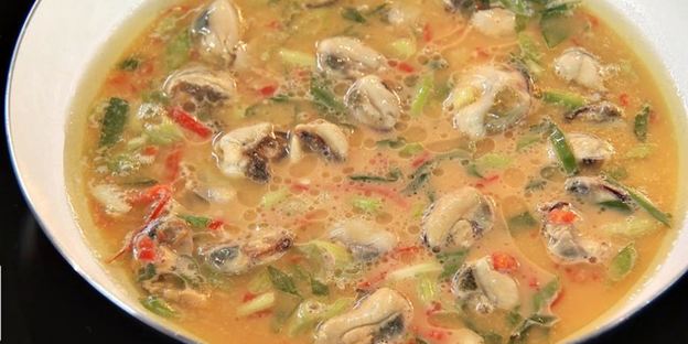 хой тод — омлет с мидиями