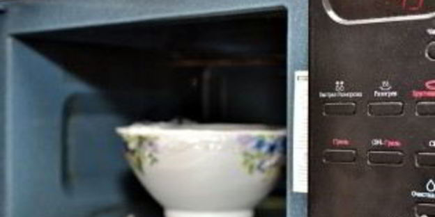 омлет без молока в микроволновке