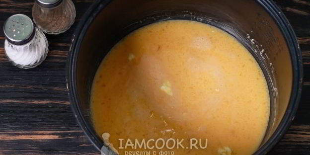 омлет для ребенка в мультиварке