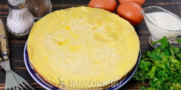 омлет для ребенка в мультиварке