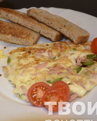 Омлет на завтрак
