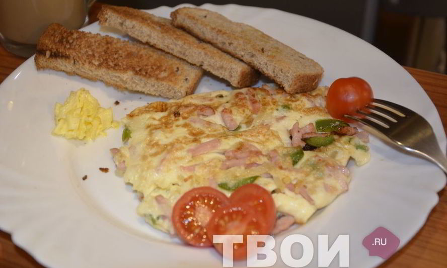 Рецепт омлета на завтрак