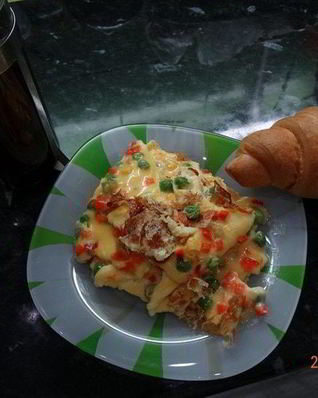 Омлет по-мексикански