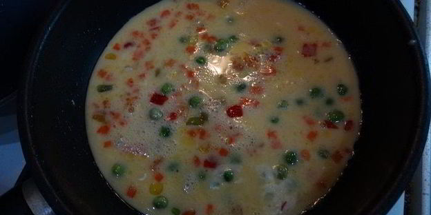 омлет по-мексикански