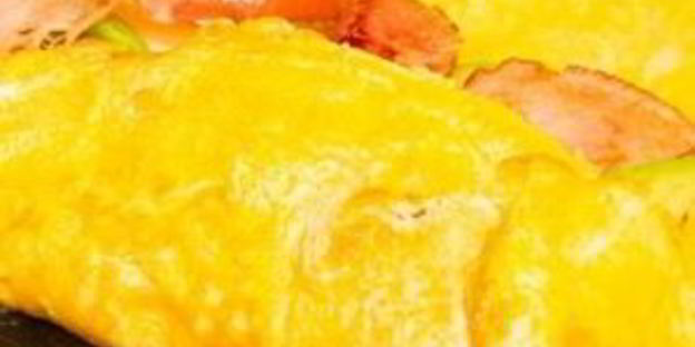 омлет с авокадо