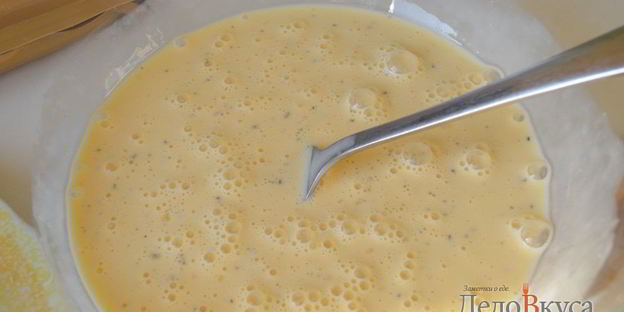 омлет с беконом в формочках