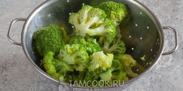 омлет с брокколи в духовке