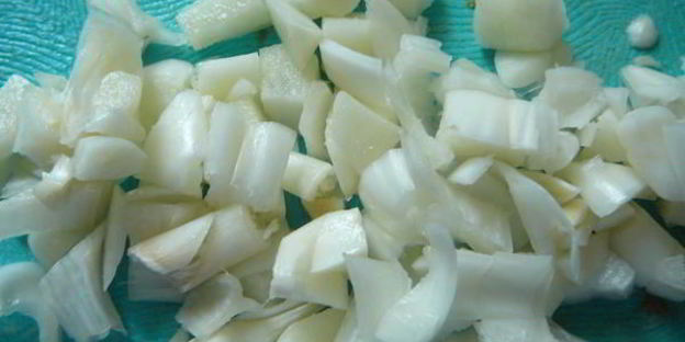 омлет с чесночными стрелками