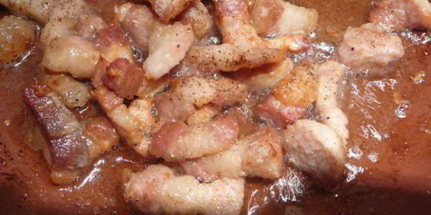 омлет с чесночными стрелками