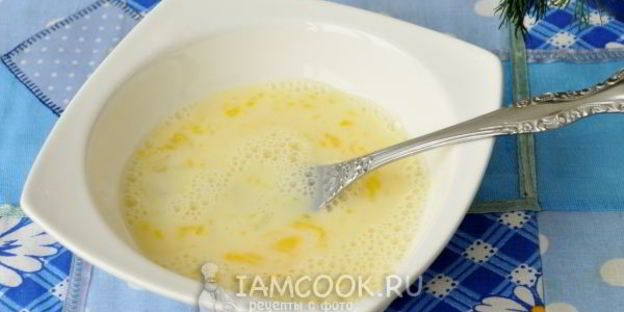 омлет с горбушей в духовке в горшочке