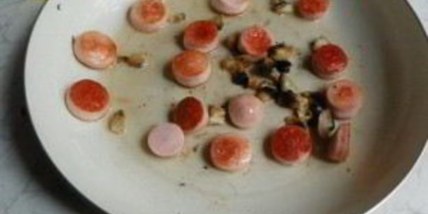 омлет с грибами и помидорами