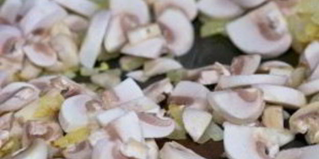 омлет с грибами