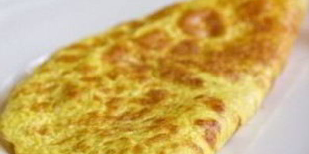 омлет с грибами