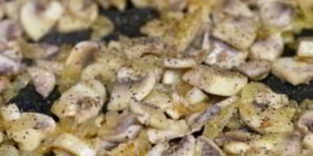 омлет с грибами