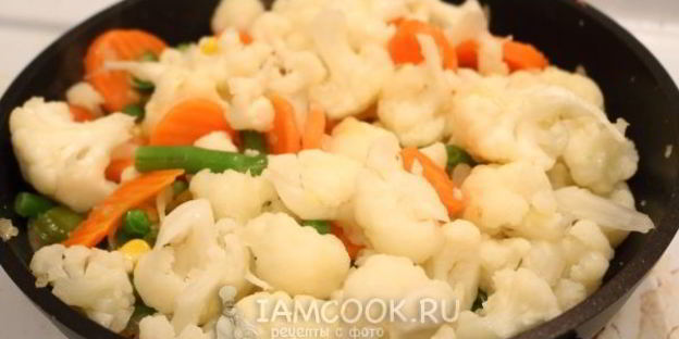 омлет с овощами в духовке