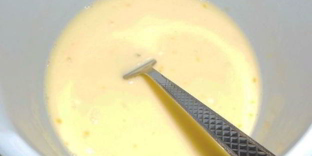 омлет с помидорами