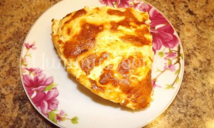 Рецепт омлета с творогом