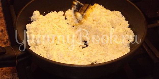 омлет с творогом
