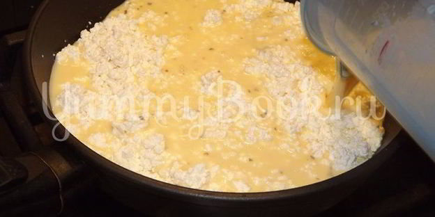 омлет с творогом