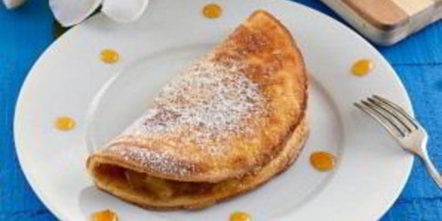 омлет с вареньем