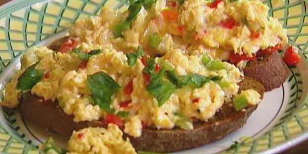 омлет светофор