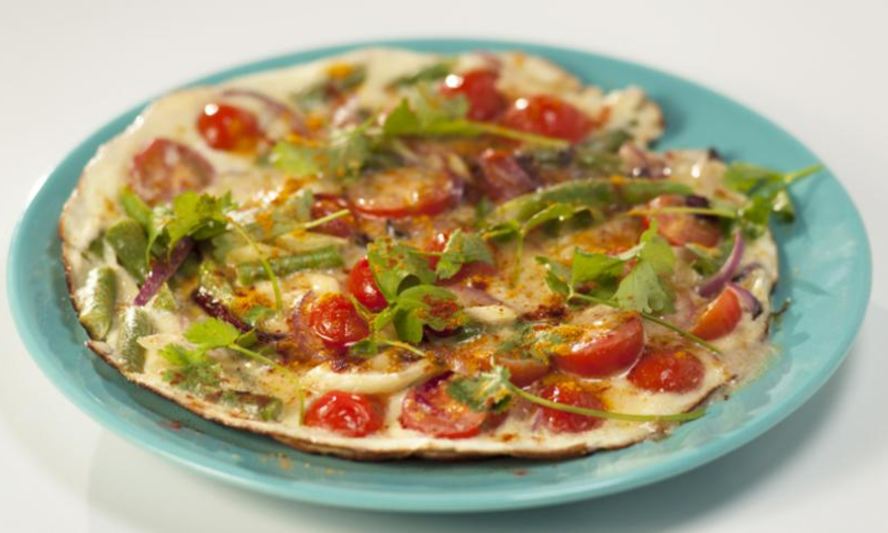 Рецепт омлета в индийском стиле