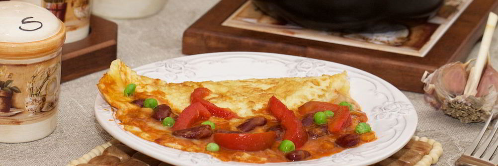 Омлет в мексиканском стиле