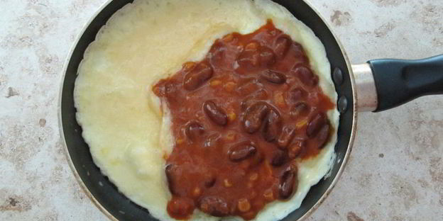 омлет в мексиканском стиле